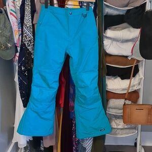 Lands' End Teal Snow Pants